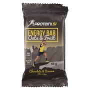 Slika produkta OVSENA PLOŠČICA ČOKOLADA IN BANANA ENERGY BAR, PROTEINI.SI, 60G