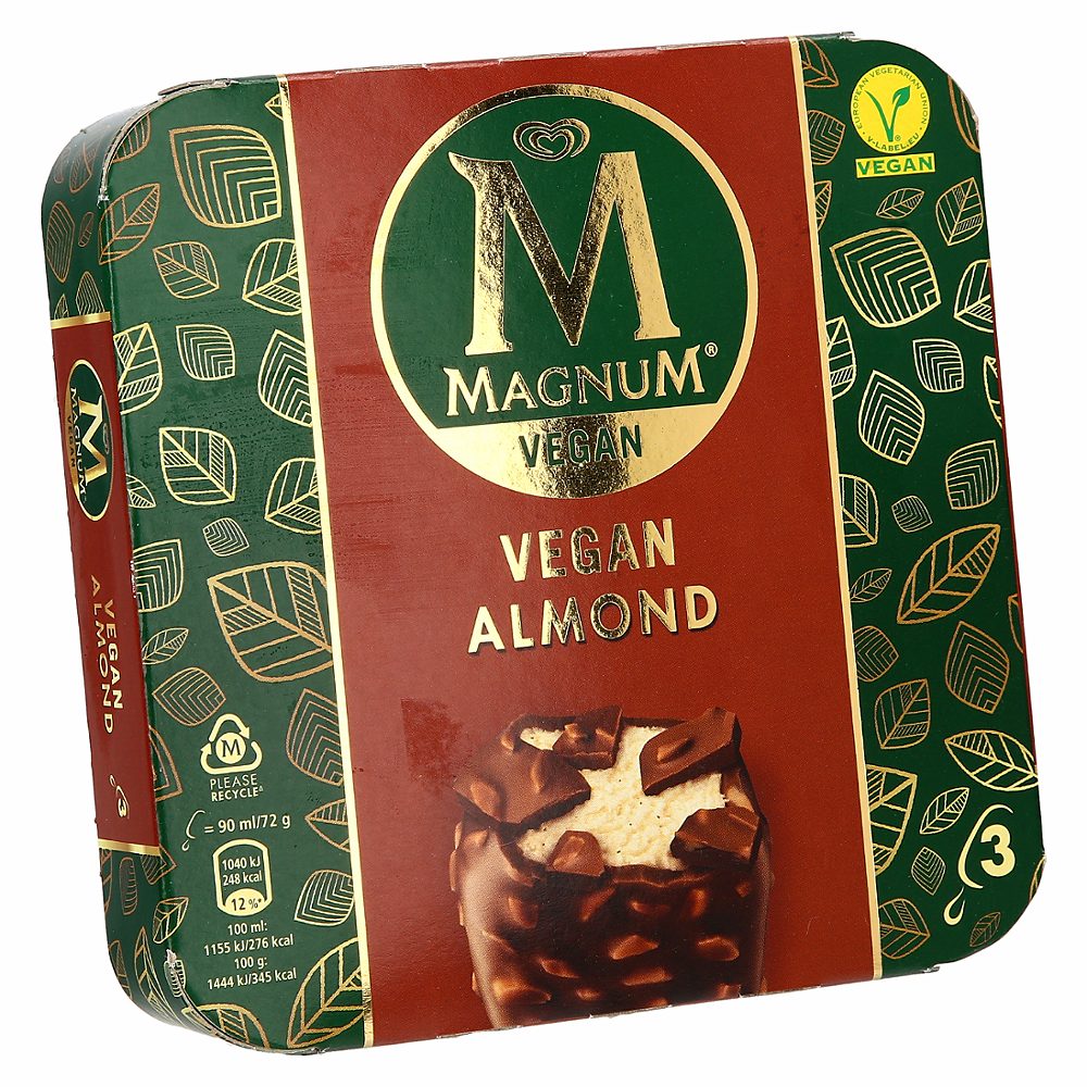 sladoled na palčki vegan almond