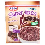 Slika produkta OVSENA KAŠA S ČOKOLADO IN CHIA SEMENI SUPER KAŠA, DR. OETKER, 61G