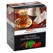 Slika produkta ZELENI ČAJ Z GRANATNIM JABOLKOM, DESPAR PREMIUM, 15/1, 30G