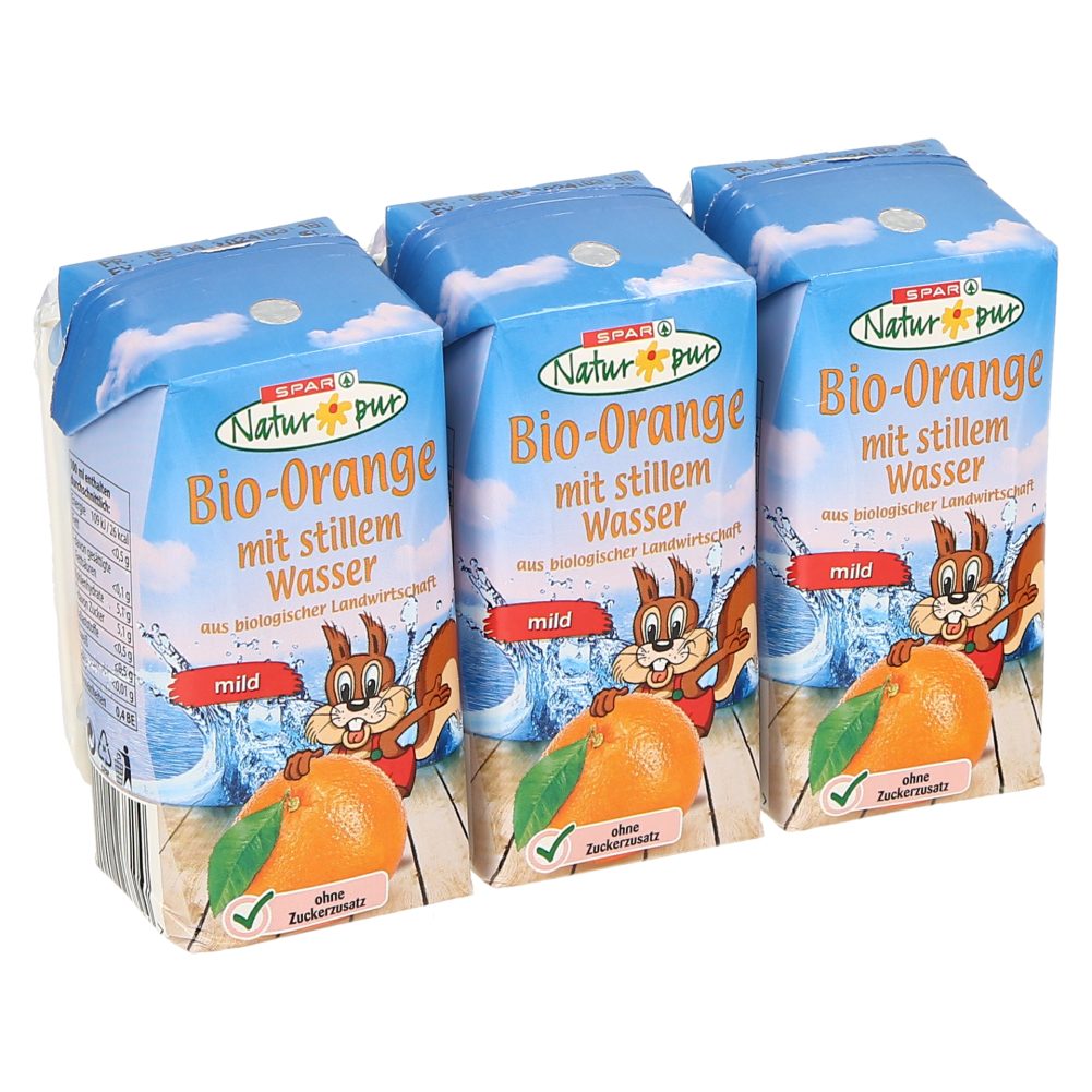 BIO POMARANČNI NEKTAR, SPAR NATUR*PUR, 3X0,2L