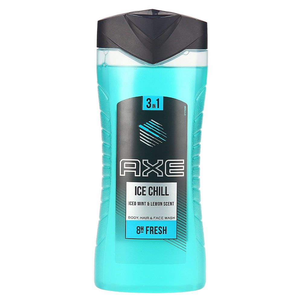 gel za prhanje ice chill, axe, 400ml