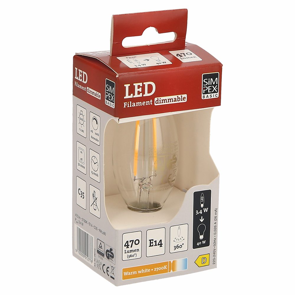 sijalka led e14 470lm
