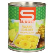 Slika produkta REZINE ANANASA V ANANASOVEM SOKU, S-BUDGET, 825G
