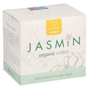 Slika produkta HIGIENSKI VLOŽKI NORMAL, 100% ORGANSKI BOMBAŽ, JASMIN ORGANIC, 8/1