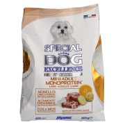 Slika produkta BRIKETI ZA PSE MINI ADULT MONOPROTEIN, SPECIAL DOG, 800G