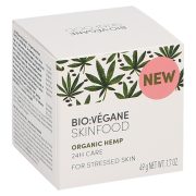 Slika produkta KREMA 24-URNA NEGA Z AHA KISLINAMI KONOPLJA, BIO:VEGANE SKINFOOD, 50ML
