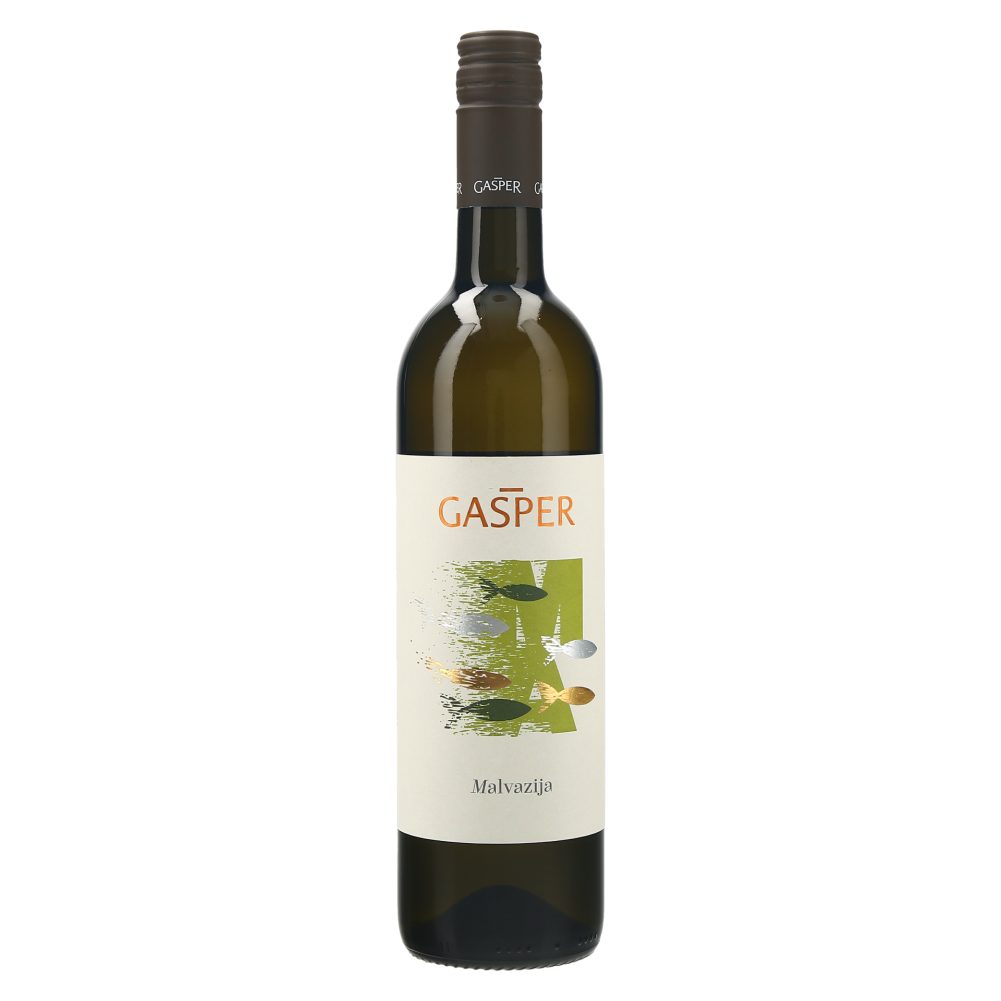 Malvazija, belo vino, Gašper, 0,75 l
