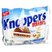 Slika produkta POLNJENI HRUSTLJAVI VAFLJI KNOPPERS MINIS, STORCK, 200G