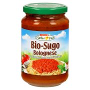 Slika produkta BIO PARADIŽNIKOVA OMAKA Z GOVEJIM MESOM BOLOGNESE, SPAR NATUR*PUR, 350G