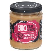 Slika produkta BIO SADNI NAMAZ HRUŠKA IN MALINA S CHIA SEMENI, RUDOLFS, 245G