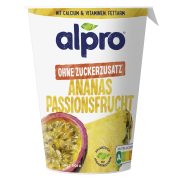 Slika produkta SOJINA ALTERNATIVA JOGURTU ANANAS IN PASIJONKA, ALPRO, 400G
