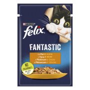 Slika produkta MOKRA HRANA ZA MAČKE S PIŠČANCEM V ŽELEJU, FELIX FANTASTIC, 85G