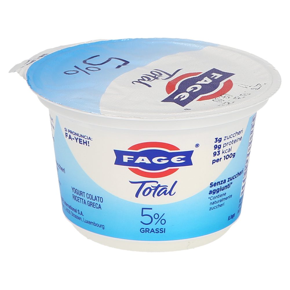 grški odcejen jogurt 5% m.m. total