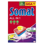 Slika produkta TABLETE ALL IN 1 LEMON & LIME, SOMAT, 90/1