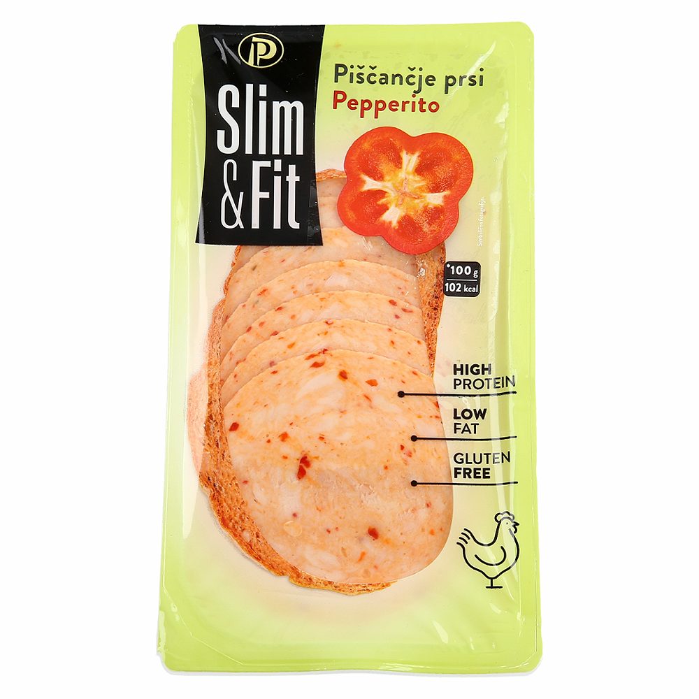 piščanjče prsi pepperito narezek slim&fit