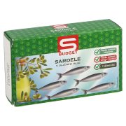 Slika produkta SARDELE V OLJČNEM OLJU, S-BUDGET, 125G