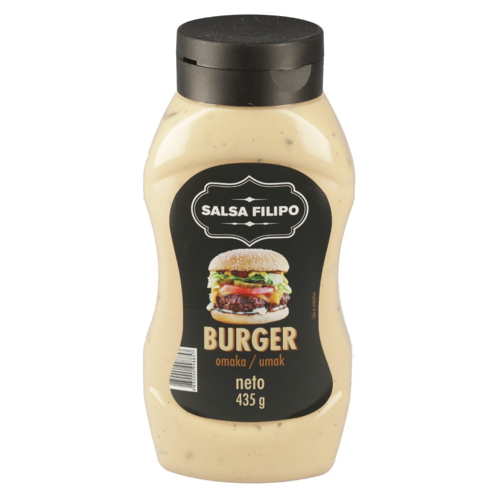 OMAKA BURGER, SALSA FILIPO, 435G