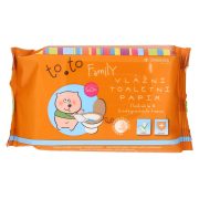 Slika produkta VLAŽNI TOALETNI PAPIR SENSITIVE, TO.TO FAMILY, 60/1