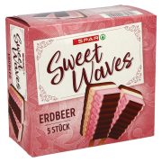 Slika produkta SLADOLED NA PALČKI JAGODA VANILIJA SWEET WAVES, SPAR, 5/1, 285ML