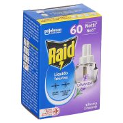 Slika produkta TEKOČINA PROTI KOMARJEM ZA EL. APARAT SIVKA, 60 NOČI, RAID, 36ML
