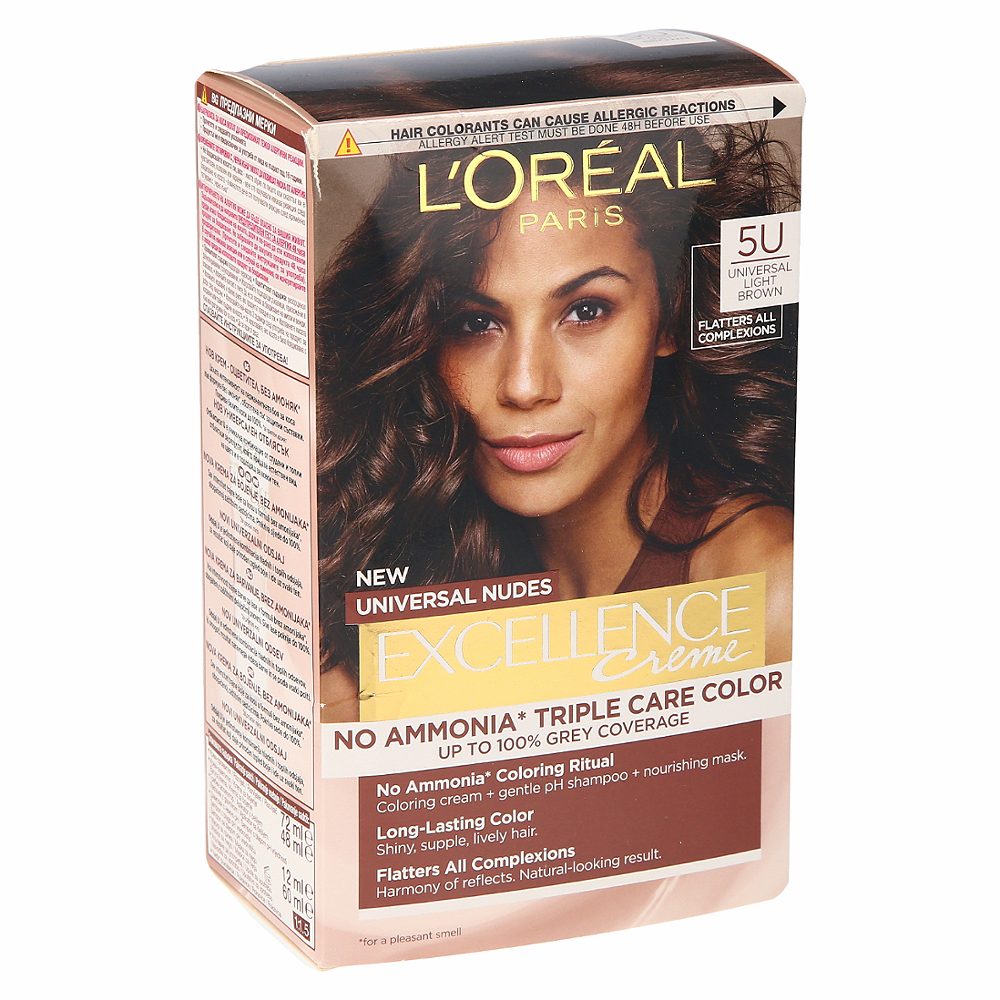 barva za lase light brown 5u universal nudes