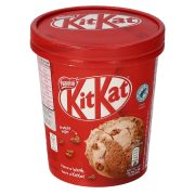 Slika produkta ČOKOLADNI SLADOLED IN SLADOLED S KOŠČKI VAFLJEV, KITKAT, 480ML