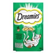 Slika produkta PRIBOLJŠKI ZA MAČKE Z MAČJO METO, DREAMIES, 60G
