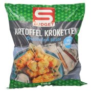 Slika produkta KROMPIRJEVI KROKETI, S-BUDGET, 750G