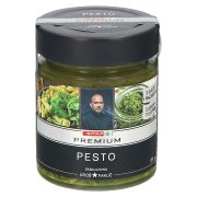 Slika produkta PESTO S SVEŽO BAZILIKO IN SIROM TOLMINC UROŠ FAKUČ, SPAR PREMIUM, 130G