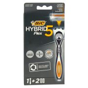 Slika produkta BRITVICA HYBRID 5 FLEX, BIC, 1/1+1 NADOMESTNI NASTAVEK