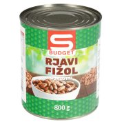 Slika produkta RJAVI FIŽOL BORLOTTI, S-BUDGET, 800G