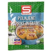 Slika produkta ZAČIMBNA MEŠANICA ZA POLNJENE PAPRIKE IN SARME, S-BUDGET, 50G