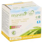 Slika produkta TAMPONI EKO BOMBAŽ REGULAR, MASMI NATURAL COTTON, 18/1