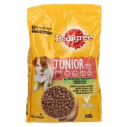 Slika produkta BRIKETI ZA PSE PIŠČANEC IN RIŽ JUNIOR MINI, PEDIGREE, 500G