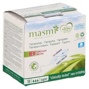 Slika produkta TAMPONI EKO BOMBAŽ SUPER, MASMI NATURAL COTTON, 18/1