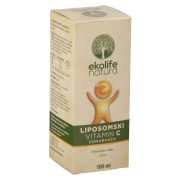 Slika produkta PREHRANSKO DOPOLNILO LIPOSOMSKI VITAMIN C 500MG POMARANČA, EKOLIFE NATURA, 100ML