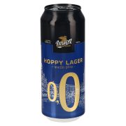 Slika produkta SVETLO BREZALKOHOLNO NEFILTRIRANO PIVO HOPPY LAGER 0,0%, UNION PREMIUM, 0,5L