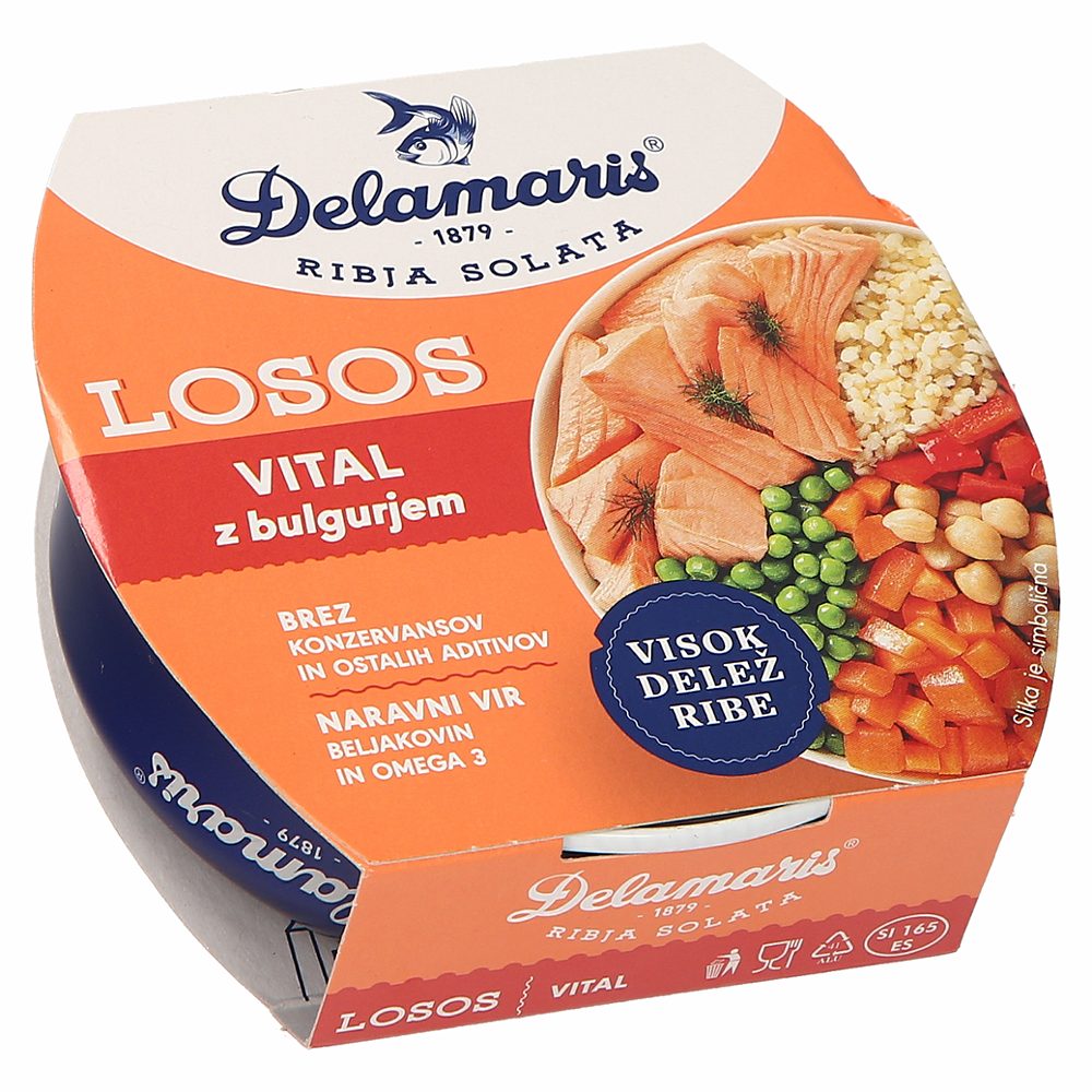 losos vital z bulgurjem