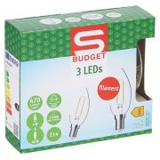 Slika produkta SIJALKA LED E14 470 LM, S-BUDGET