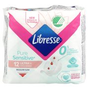Slika produkta HIGIENSKI VLOŽKI NORMAL ULTRA THIN PURE SENSITIVE, LIBRESSE, 12/1