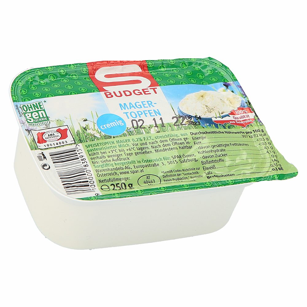 skuta iz posnetega pasteriziranega mleka