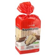 Slika produkta NAPOLITANKE S KAKAVOVO KREMO IN KREMO Z OKUSOM MLEKA, SPAR, 800G