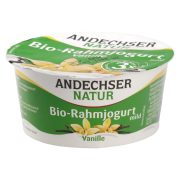 Slika produkta BIO SMETANOV JOGURT VANILIJA 10% M.M., ANDECHSER NATUR, 150G