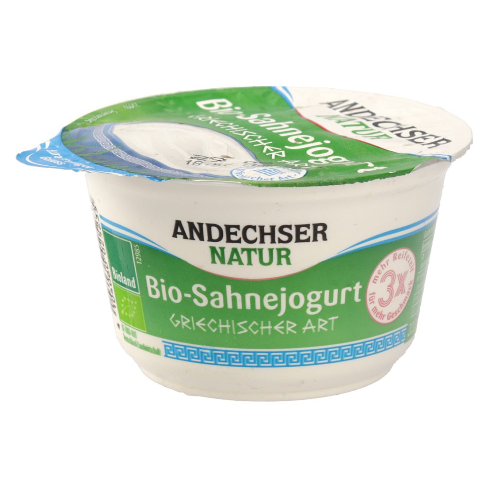 BIO GRŠKI TIP JOGURTA KREMNI 10% M.M., ANDECHSER, 200G