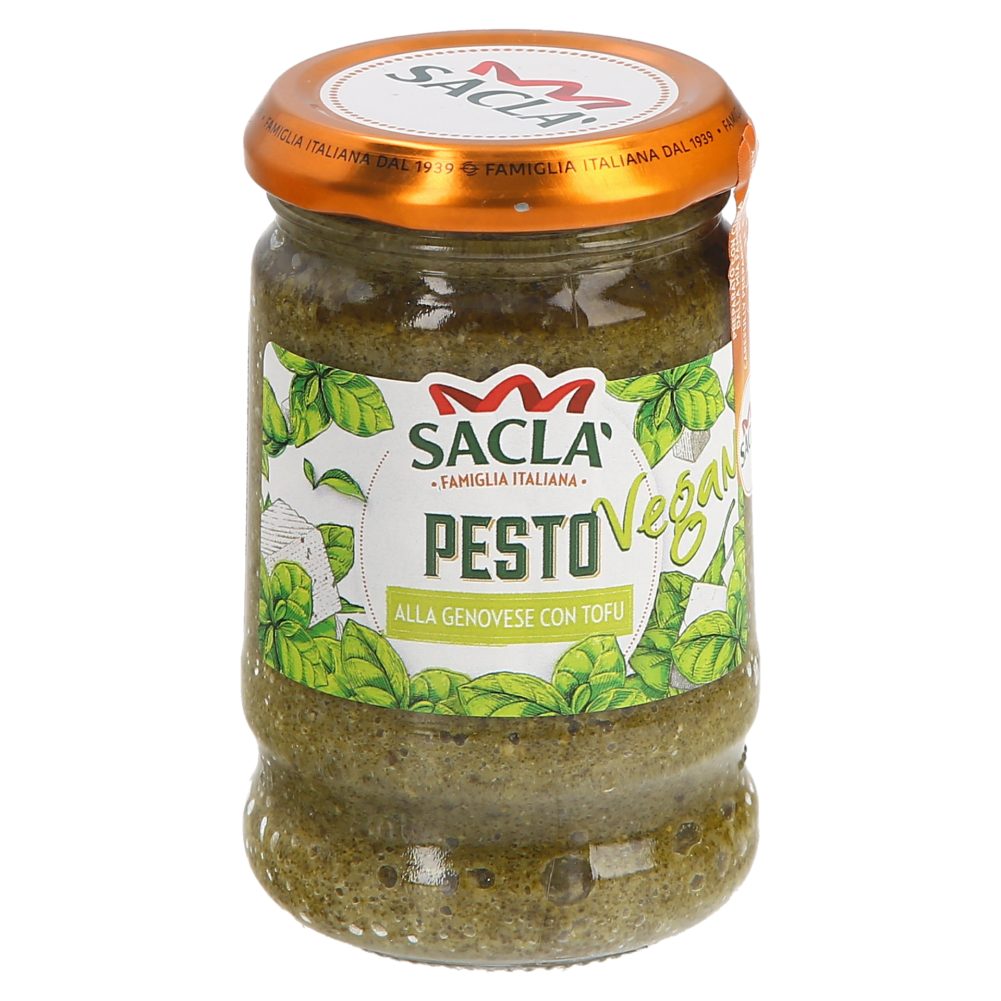 PESTO Z BAZILIKO IN TOFUJEM, SACLA, 190G