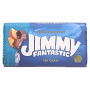 Slika produkta MLEČNA ČOKOLADA POMARANČA IN KEKS, JIMMY FANTASTIC, 180G
