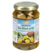 Slika produkta BIO ZELENE OLIVE S KOŠČICO, SPAR NATUR*PUR, 350G