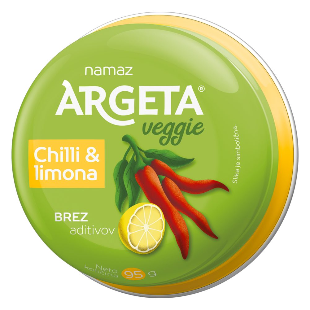 ZELENJAVNI NAMAZ ČILI LIMONA, AGETA, 95G