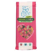 Slika produkta ČOKOLADA MLEČNI NADOMESTEK OVSENI BREZ DODANEGA SLADKORJA VEGAN OAT M!LK SO FREE, PLAMIL, 70G